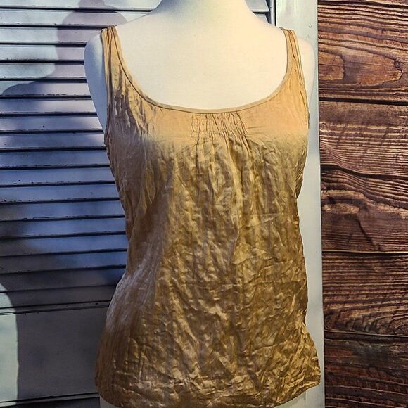 J. Crew Sz 4 Silk Blend Sleeveless Blouse - Picture 9 of 11